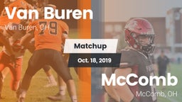 Matchup: Van Buren vs. McComb  2019