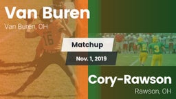 Matchup: Van Buren vs. Cory-Rawson  2019