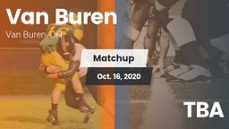 Matchup: Van Buren vs. TBA 2020