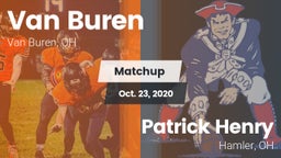 Matchup: Van Buren vs. Patrick Henry  2020