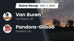 Recap: Van Buren  vs. Pandora-Gilboa  2021