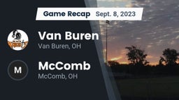 Recap: Van Buren  vs. McComb  2023