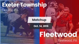 Matchup: Exeter Township vs. Fleetwood  2016