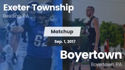 Matchup: Exeter Township vs. Boyertown  2017