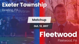 Matchup: Exeter Township vs. Fleetwood  2017