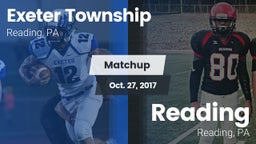 Matchup: Exeter Township vs. Reading  2017