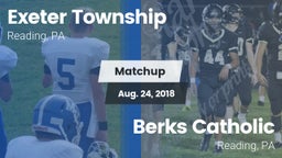 Matchup: Exeter Township vs. Berks Catholic  2018