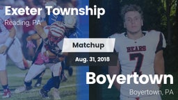 Matchup: Exeter Township vs. Boyertown  2018