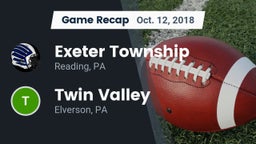 Recap: Exeter Township  vs. Twin Valley  2018