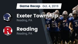 Recap: Exeter Township  vs. Reading  2019