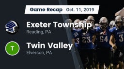 Recap: Exeter Township  vs. Twin Valley  2019