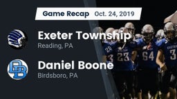 Recap: Exeter Township  vs. Daniel Boone  2019