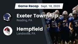 Recap: Exeter Township  vs. Hempfield  2020