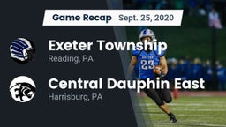Recap: Exeter Township  vs. Central Dauphin East  2020
