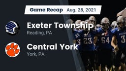 Recap: Exeter Township  vs. Central York  2021