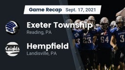 Recap: Exeter Township  vs. Hempfield  2021