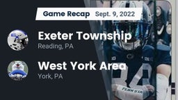Recap: Exeter Township  vs. West York Area  2022