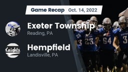 Recap: Exeter Township  vs. Hempfield  2022
