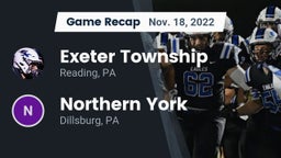 Recap: Exeter Township  vs. Northern York  2022