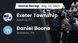 Recap: Exeter Township  vs. Daniel Boone  2023