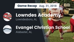 Recap: Lowndes Academy  vs. Evangel Christian School 2018
