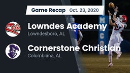 Recap: Lowndes Academy  vs. Cornerstone Christian  2020