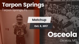 Matchup: Tarpon Springs vs. Osceola  2017
