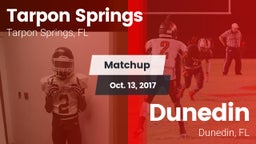 Matchup: Tarpon Springs vs. Dunedin  2017