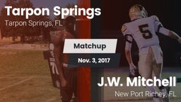 Matchup: Tarpon Springs vs. J.W. Mitchell  2017