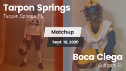 Matchup: Tarpon Springs vs. Boca Ciega  2020
