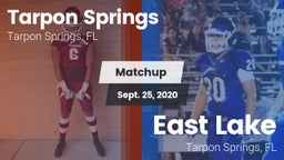 Matchup: Tarpon Springs vs. East Lake  2020