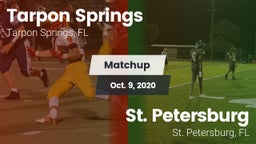 Matchup: Tarpon Springs vs. St. Petersburg  2020