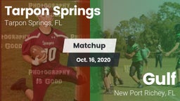 Matchup: Tarpon Springs vs. Gulf  2020