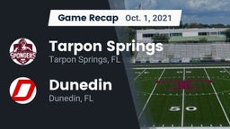 Recap: Tarpon Springs  vs. Dunedin  2021