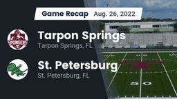 Recap: Tarpon Springs  vs. St. Petersburg  2022