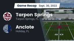 Recap: Tarpon Springs  vs. Anclote  2022
