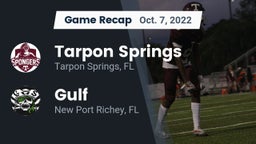 Recap: Tarpon Springs  vs. Gulf  2022