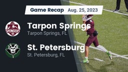Recap: Tarpon Springs  vs. St. Petersburg  2023