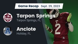 Recap: Tarpon Springs  vs. Anclote  2023