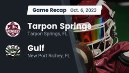 Recap: Tarpon Springs  vs. Gulf  2023