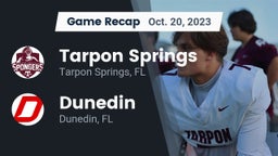 Recap: Tarpon Springs  vs. Dunedin  2023