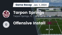 Recap: Tarpon Springs  vs. Offensive Install 2024