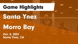 Santa Ynez  vs Morro Bay  Game Highlights - Oct. 8, 2022