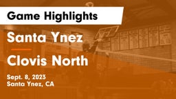 Santa Ynez  vs Clovis North  Game Highlights - Sept. 8, 2023