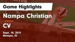 Nampa Christian  vs CV Game Highlights - Sept. 18, 2019