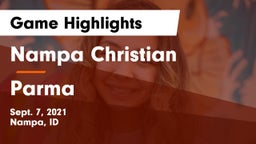 Nampa Christian  vs Parma  Game Highlights - Sept. 7, 2021