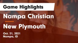 Nampa Christian  vs New Plymouth  Game Highlights - Oct. 21, 2021