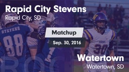 Matchup: Stevens vs. Watertown  2016