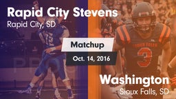 Matchup: Stevens vs. Washington  2016