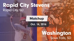 Matchup: Stevens vs. Washington  2016